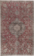 Vintage Distressed Area Rug (7' x 13')